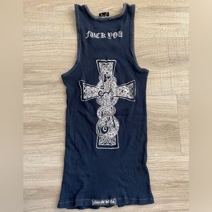 Chrome Hearts Tank Top Blue